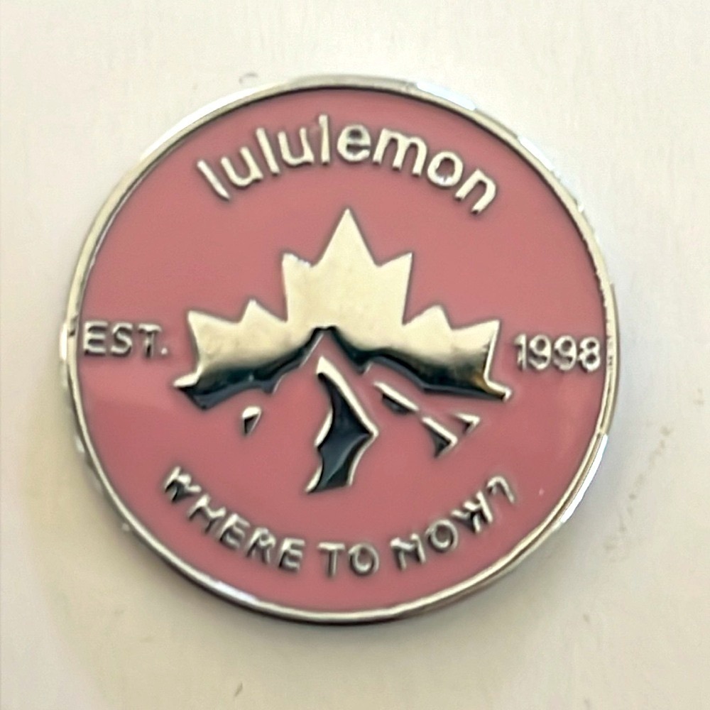 LULULEMON COLLECTIBLE PINS PACK OF 2 NWT